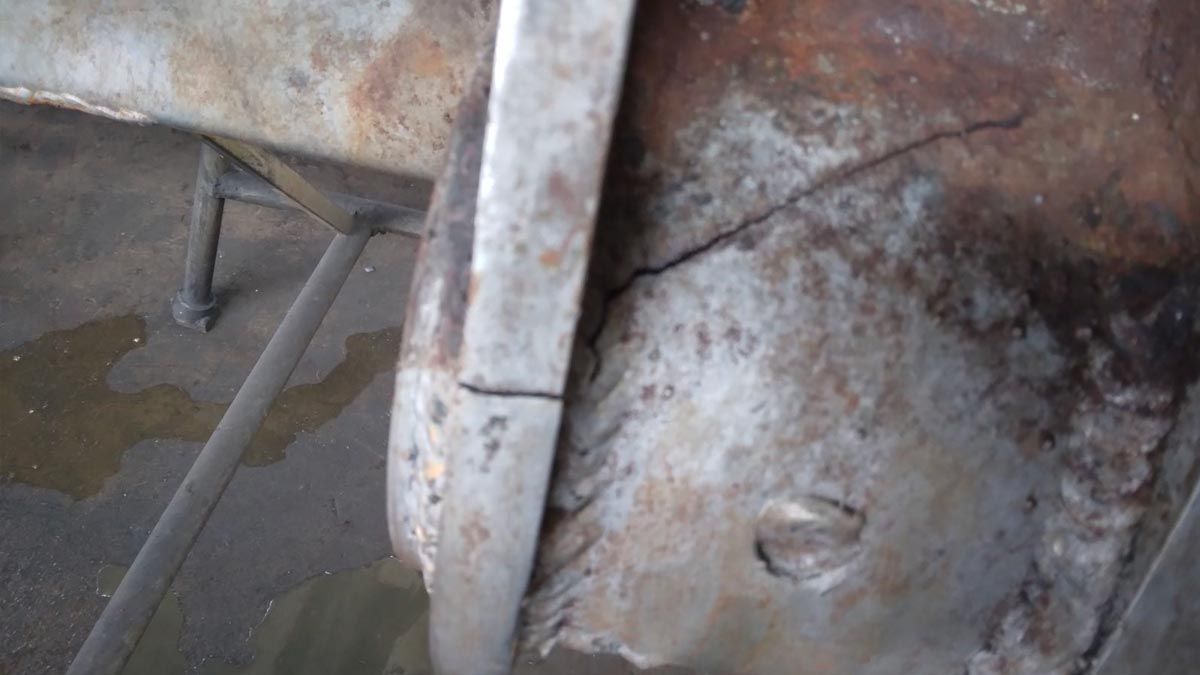 Pala di un compattatore